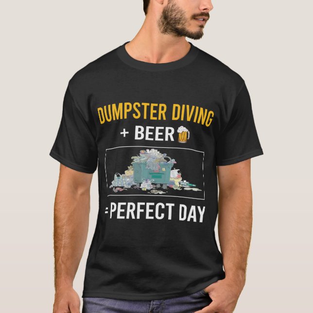 T-shirt Plongée de la bière (Devant)