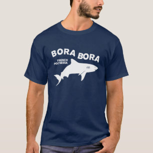 T-shirt Plongée De Requin À Bora Bora