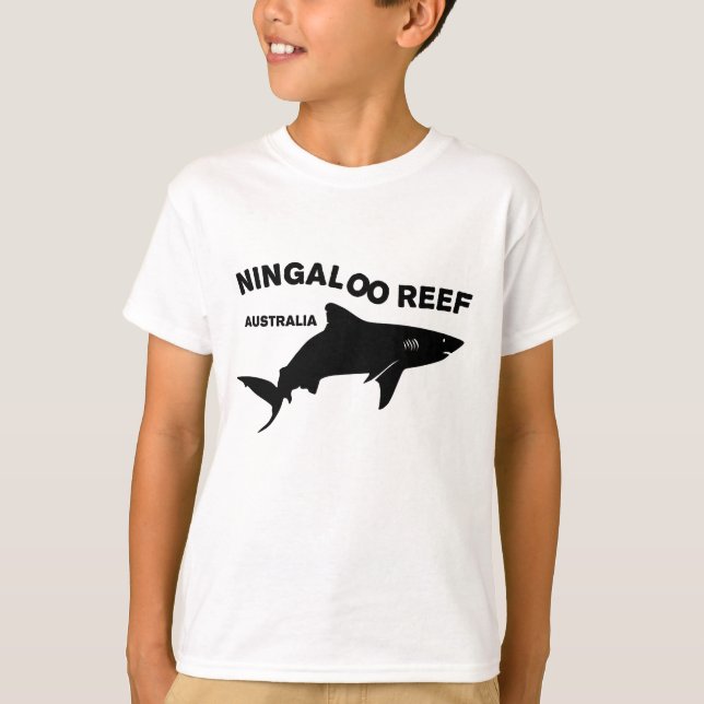 T-shirt Plongée De Requin En Australie, Ningaloo Reef (Devant)