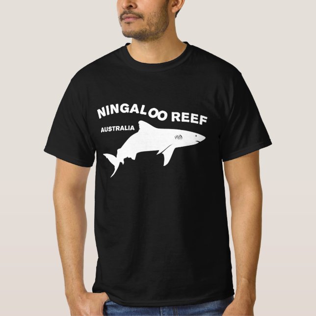 T-shirt Plongée De Requin En Australie, Ningaloo Reef (Devant)