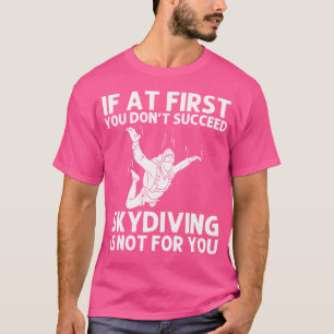 T-shirt Plongée En Ciel Amusante Pour Parachutisme Saut Ci