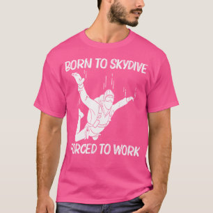 T-shirt Plongée En Ciel Amusante Pour Parachutisme Saut Ci