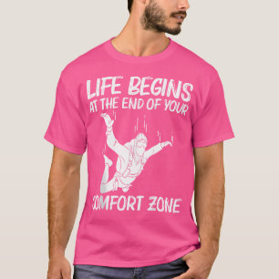 T-shirt Plongée En Ciel Amusante Pour Parachutisme Saut Ci