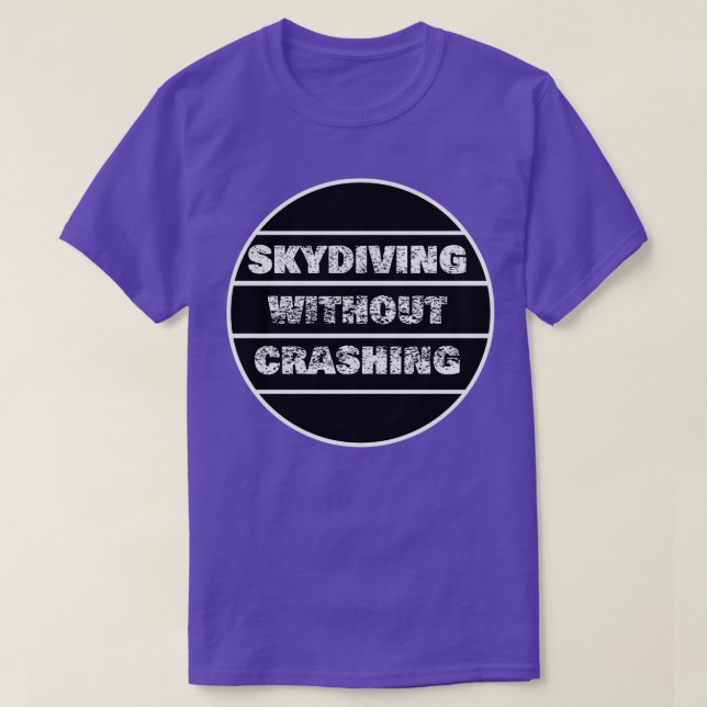T-shirt Plongée en ciel sans conception écrasante (Design devant)