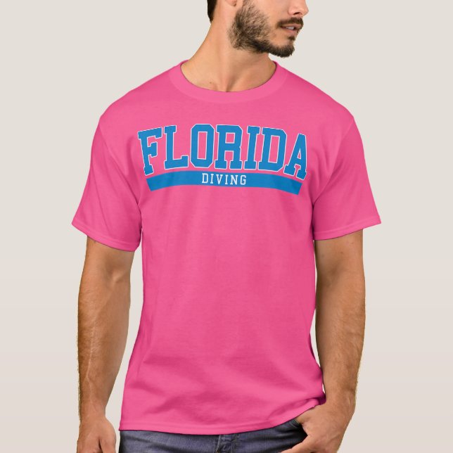 T-shirt Plongée en Floride (Devant)