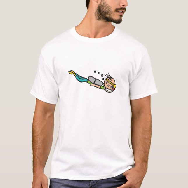 T-shirt Plongée en scaphandre (Devant)