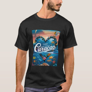 T-shirt Plongée en scaphandre à Curaçao