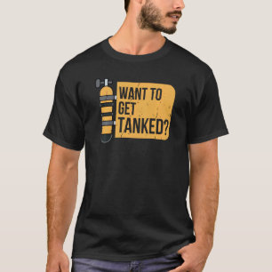 T-shirt Plongée en scaphandre autonome Réservoir de plongé