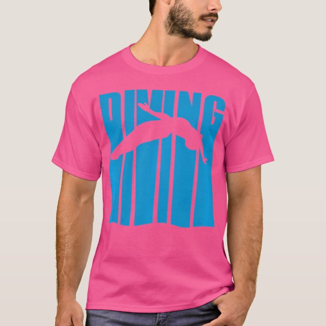 T-shirt Plongée en Springboard (Devant)