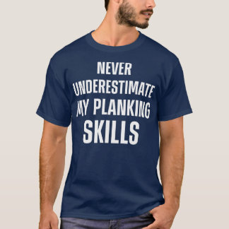 T-shirt Plongée entraînement Motivation Planche Fitness 15