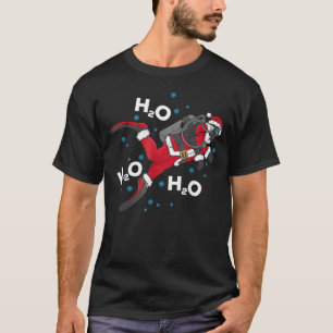 T-shirt Plongée H2o H2o H2o Pun Scuba