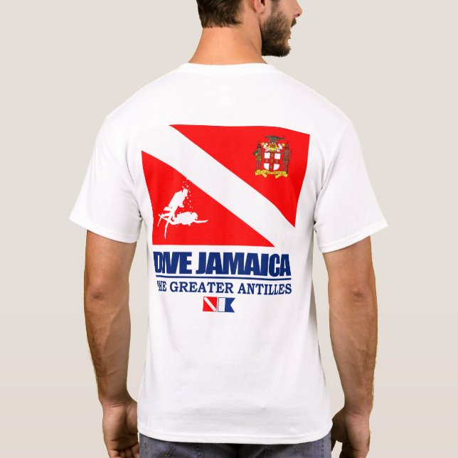 T-shirt Plongée Jamaïque (Dos)