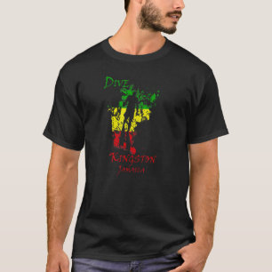 T-shirt Plongée Kingston Jamaïque Vacances Plongée