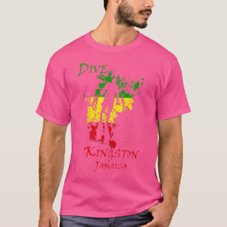 T-shirt Plongée Kingston Jamaïque Vacation Plongée