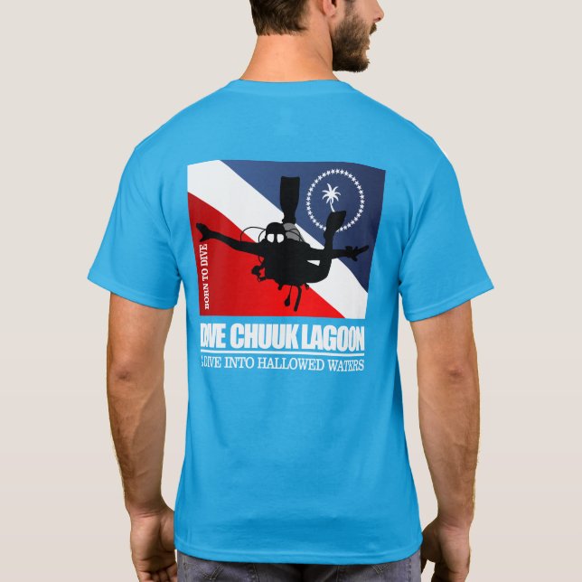 T-shirt Plongée Lagoon Chuuk DF2 (Dos)