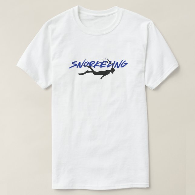 T-shirt plongée libre (Design devant)