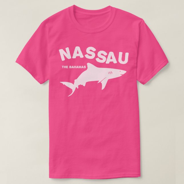 T-shirt Plongée Nassau Les Bahamas (Design devant)