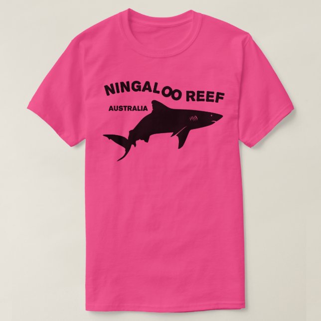 T-shirt Plongée Ningaloo Reef Australie 1 (Design devant)