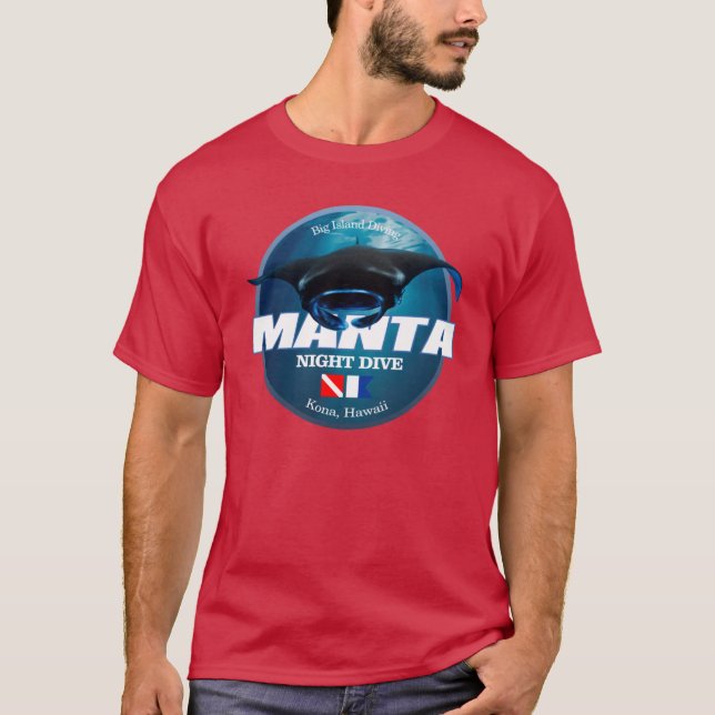 T-shirt Plongée nocturne DD2 (Devant)