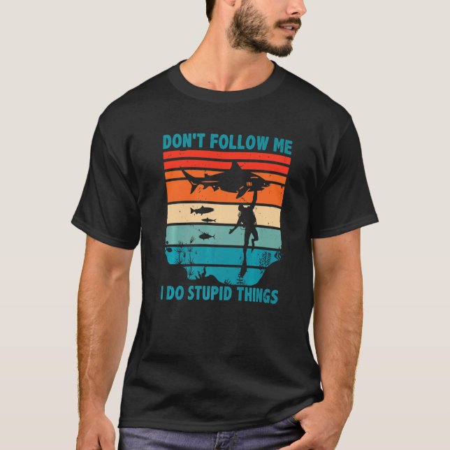T-shirt Plongée papa Plongée plongée plongée plongée sous- (Devant)