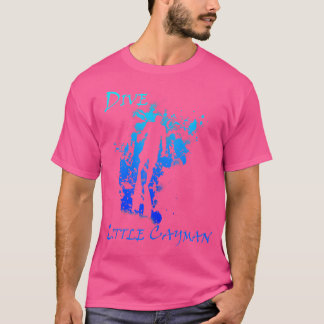 T-shirt Plongée Petite Cayman Antilles Vacances Plongée