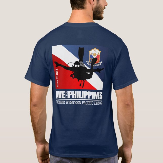 T-shirt Plongée Philippines DF2 (Dos)