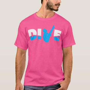 T-shirt Plongée Plate-forme de sports nautiques Plongeur S