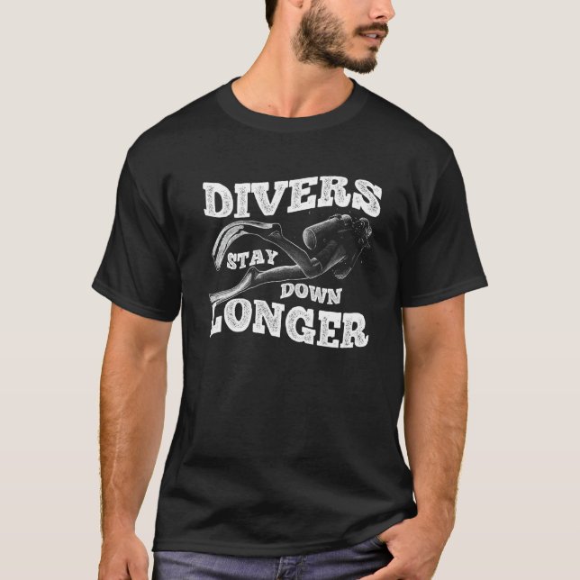 T-shirt Plongée Plongée Plongée Eau Lover Océan Restez en  (Devant)