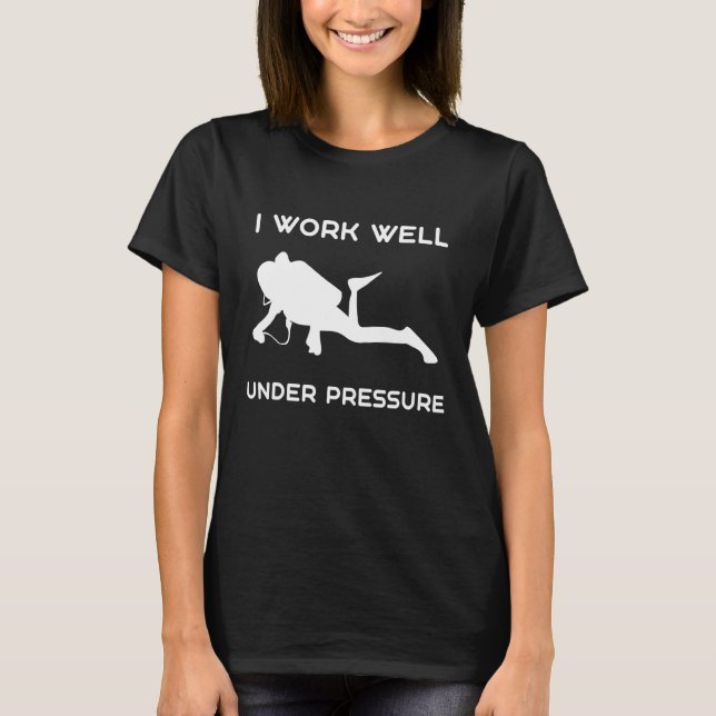 T-shirt Plongée Plongée Plongée Grunge pour Dive Hommes Fe (Devant)