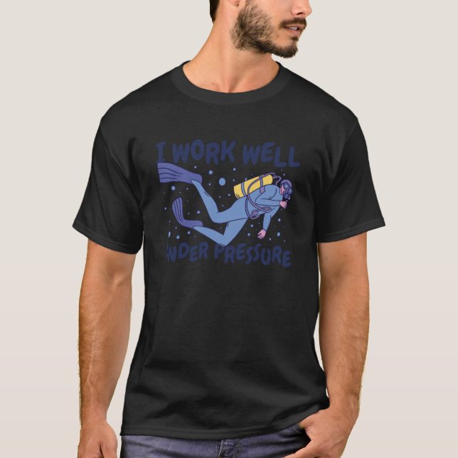 T-shirt Plongée Plongée Plongée Océan Baigneur Plongée 3 (Devant)