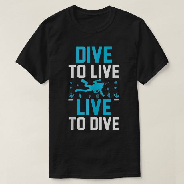 T-shirt Plongée plongée plongée plongée plongée 11 (Design devant)
