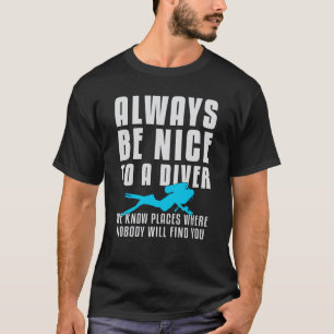 T-shirt Plongée Plongée Plongée Plongée Plongée Diver Amus