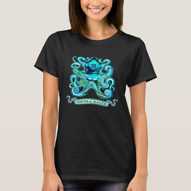 T-shirt Plongée Plongée Plongée Plongée Plongée En Mer Pro (Devant)
