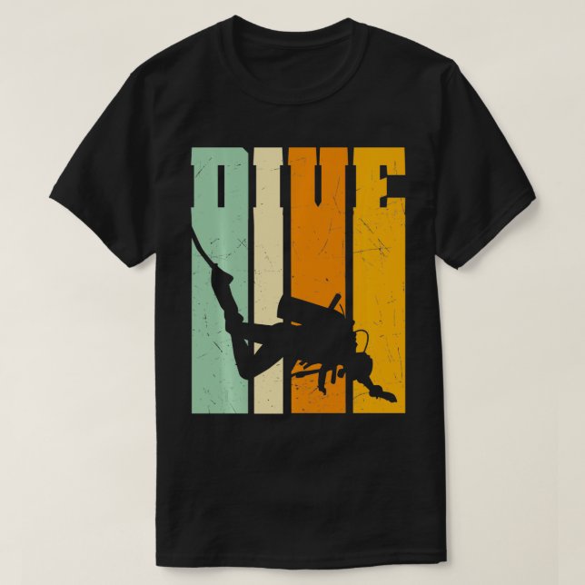 T-shirt Plongée Plongée Plongée Plongée Plongée Plongée Pl (Design devant)