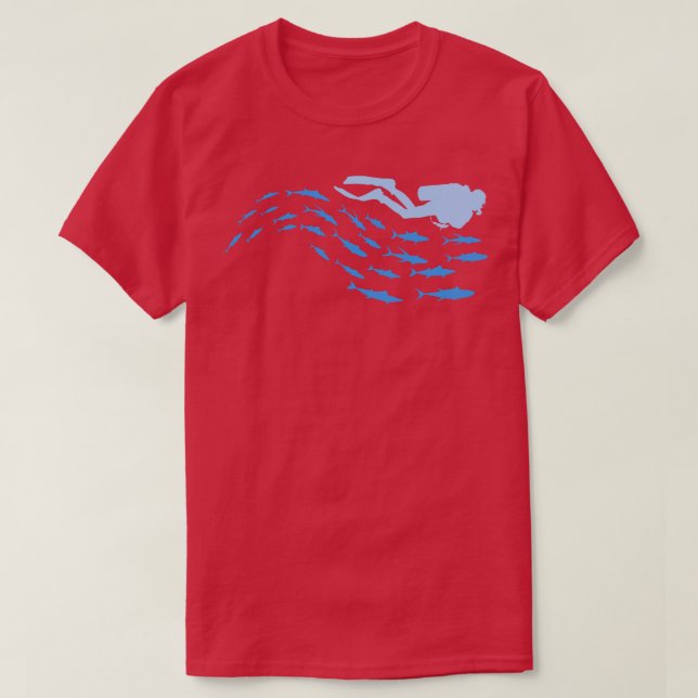 T-shirt Plongée Plongée Plongée Plongée Plongée Plongée Pl (Design devant)