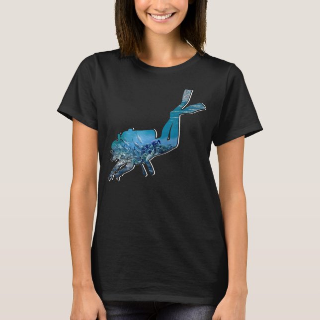 T-shirt Plongée Plongée Plongée Plongée Plongée Plongée Vi (Devant)