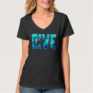 T-shirt Plongée Plongée Plongée Scuba Snorkeling Great Div