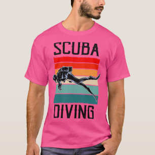 T-shirt Plongée Plongée Vintage Plongée sous-marine plongé