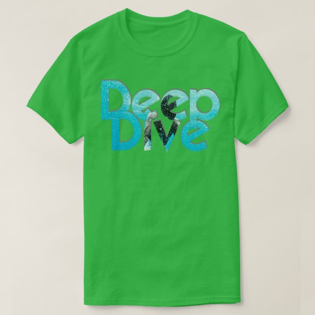 T-shirt Plongée profonde (Design devant)