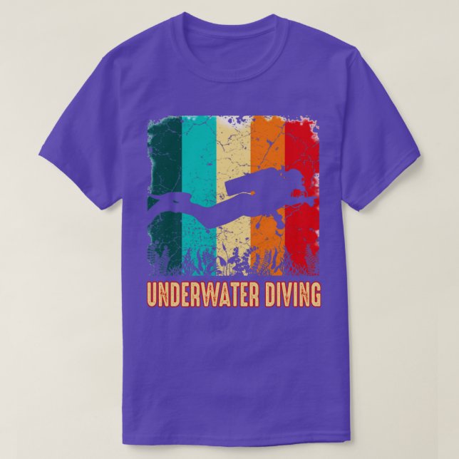 T-shirt Plongée sous-marine (Design devant)
