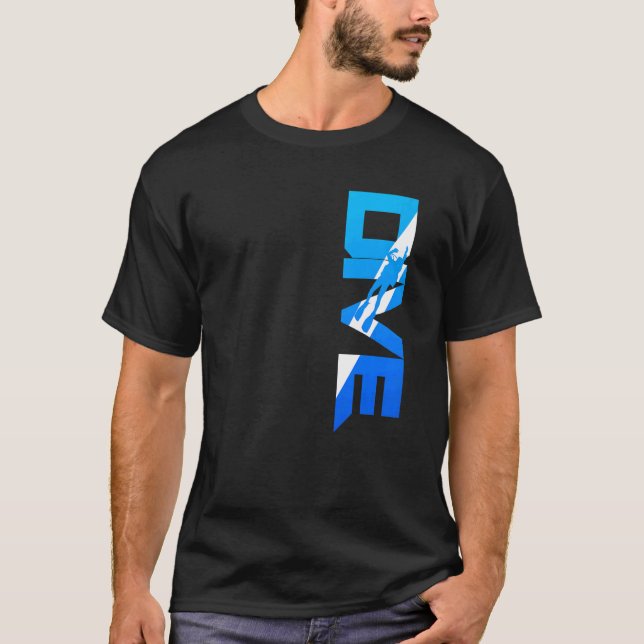 T-shirt Plongée sous-marine (Devant)