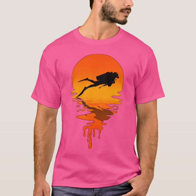 T-shirt Plongée sous-marine (Devant)