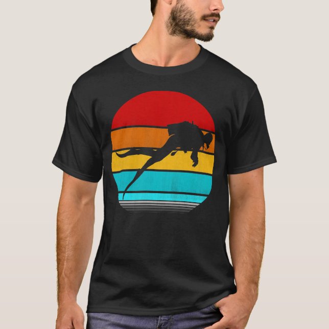 T-shirt plongée sous-marine (Devant)