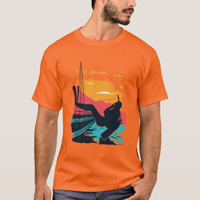 T-shirt Plongée sous-marine (Devant)
