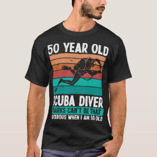 T-shirt Plongée sous-marine 50e anniversaire Idée pour plo