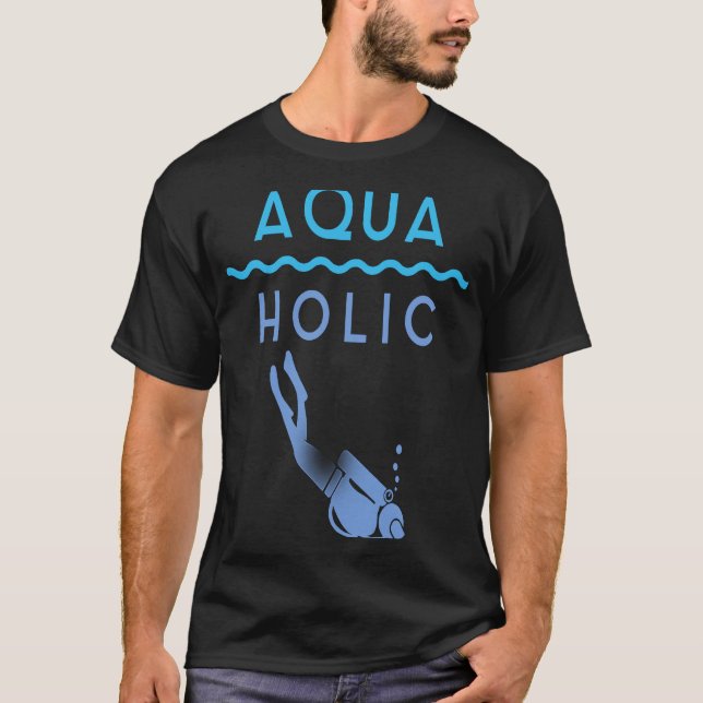 T-shirt Plongée sous-marine aquacole (Devant)
