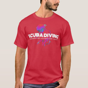 T-shirt Plongée sous-marine aventures attendent Scuba Oce