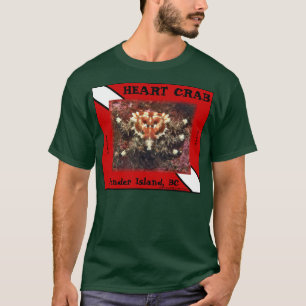 T-shirt Plongée sous-marine Crabe du coeur - Chemise