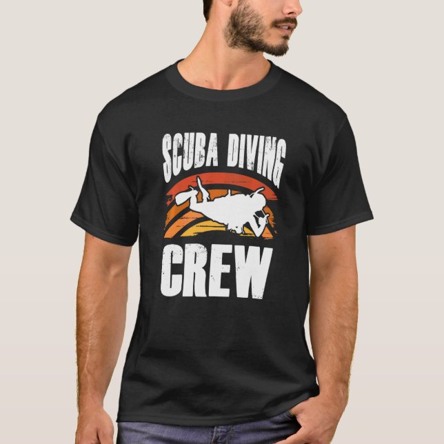 T-shirt Plongée sous-marine Crew Plaisir Plongée plongée p (Devant)