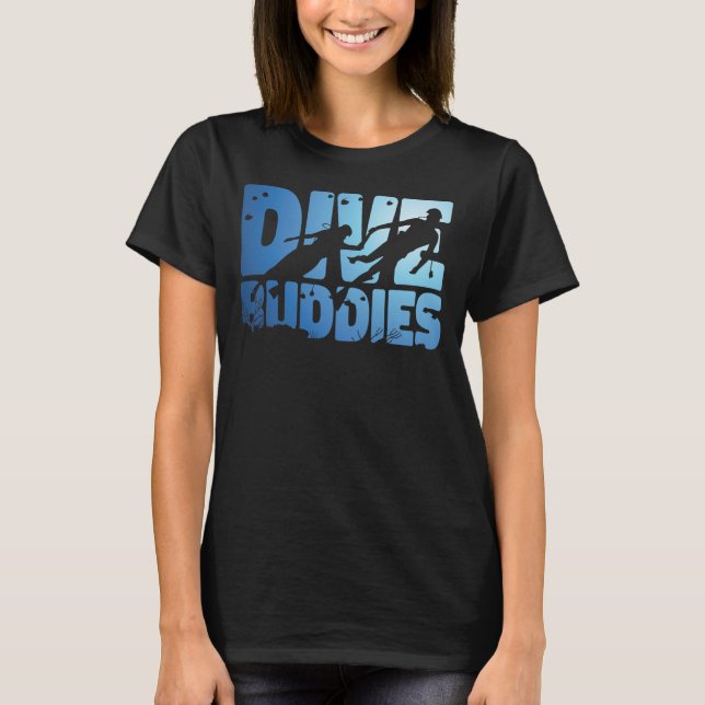 T-shirt Plongée sous-marine Dive Buddies (Devant)